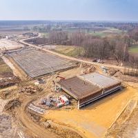 Budowa drogi S1 - okolice Bijasowic i Zarzyny - 31 marca 2025 (3)