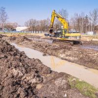 Budowa drogi S1 - okolice Bijasowic i Zarzyny - 31 marca 2025 (zdjęcia z poziomu ziemi) (11)