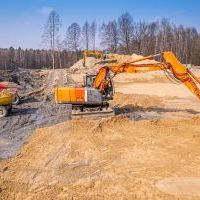 Budowa drogi S1 - okolice Bijasowic i Zarzyny - 31 marca 2025 (zdjęcia z poziomu ziemi) (3)