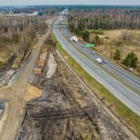 Budowa drogi S1 - Kosztowy - Bieruń (ul. Warszawska) 7 kwietnia 2025 (7)