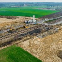 Budowa drogi S1 - Kosztowy - Bieruń (ul. Warszawska) 7 kwietnia 2025 (2)