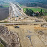 Budowa drogi S1 - okolice Bijasowic i Zarzyny - 8 kwietnia 2025 (6)