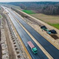 Budowa drogi S1 - okolice Bijasowic i Zarzyny - 8 kwietnia 2025 (7)