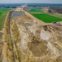 Budowa drogi S1 - okolice Bijasowic i Zarzyny - 8 kwietnia 2025 (7)