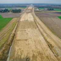 Budowa drogi S1 - okolice Bijasowic i Zarzyny - 8 kwietnia 2025 (1)