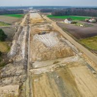 Budowa drogi S1 - okolice Bijasowic i Zarzyny - 8 kwietnia 2025 (2)