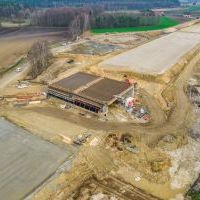 Budowa drogi S1 - okolice Bijasowic i Zarzyny - 8 kwietnia 2025 (7)