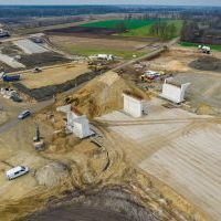 Budowa drogi S1 - okolice Bijasowic i Zarzyny - 8 kwietnia 2025 (8)