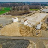 Budowa drogi S1 - okolice Bijasowic i Zarzyny - 8 kwietnia 2025 (1)