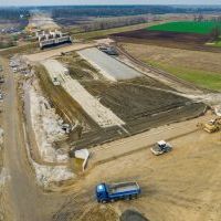 Budowa drogi S1 - okolice Bijasowic i Zarzyny - 8 kwietnia 2025 (3)