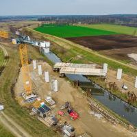 Budowa drogi S1 - okolice Bijasowic i Zarzyny - 8 kwietnia 2025 (7)