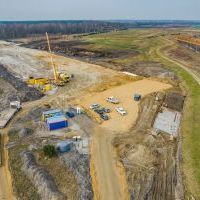 Budowa drogi S1 - okolice Bijasowic i Zarzyny - 8 kwietnia 2025 (8)