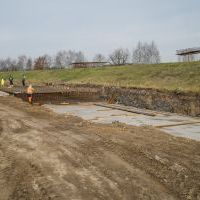 Budowa drogi S1 - okolice Bijasowic i Zarzyny - 8 kwietnia 2025 (zdjęcia z poziomu ziemi) (2)