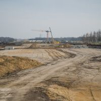 Budowa drogi S1 - okolice Bijasowic i Zarzyny - 8 kwietnia 2025 (zdjęcia z poziomu ziemi) (1)