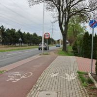 Trasa przebiegu drogi rowerowej Tychy-Bieruń (4)