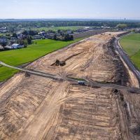 Budowa drogi S1 - Kosztowy - Bieruń (ul. Warszawska) 25 kwietnia 2025 (13)