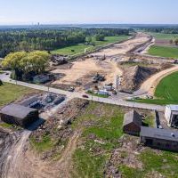 Budowa drogi S1 - Kosztowy - Bieruń (ul. Warszawska) 25 kwietnia 2025 (11)