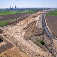 Budowa drogi S1 - Kosztowy - Bieruń (ul. Warszawska) 25 kwietnia 2025 (12)