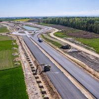 Budowa drogi S1 - okolice Bijasowic i Zarzyny - 25 kwietnia 2025 (2)