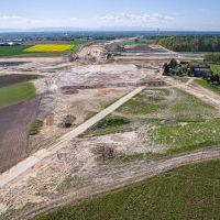 Budowa drogi S1 - okolice Bijasowic i Zarzyny - 25 kwietnia 2025 (15)