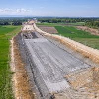 Budowa drogi S1 - okolice Bijasowic i Zarzyny - 25 kwietnia 2025 (4)