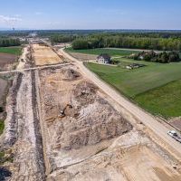 Budowa drogi S1 - okolice Bijasowic i Zarzyny - 25 kwietnia 2025 (5)