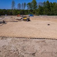 Budowa drogi S1 - okolice Bijasowic i Zarzyny - 25 kwietnia 2025 (2)