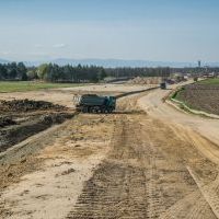 Budowa drogi S1 - okolice Bijasowic i Zarzyny - 25 kwietnia 2025 (9)