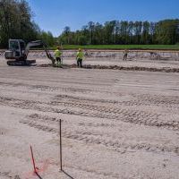 Budowa drogi S1 - okolice Bijasowic i Zarzyny - 25 kwietnia 2025 (3)