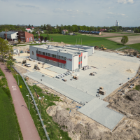 Obiekt PSP - prace wykończeniowe (2)