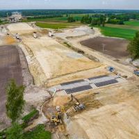 Budowa drogi S1 - okolice Bijasowic i Zarzyny - 20 maja 2025 (2)