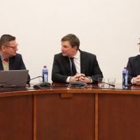 Wizyta wiceministra infrastruktury Przemysława Koperskiego w Bieruniu (4)