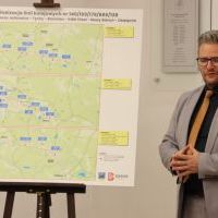 Wizyta wiceministra infrastruktury Przemysława Koperskiego w Bieruniu (7)