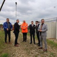 Wizyta wiceministra infrastruktury Przemysława Koperskiego w Bieruniu (2)