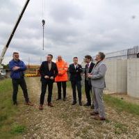 Wizyta wiceministra infrastruktury Przemysława Koperskiego w Bieruniu (1)