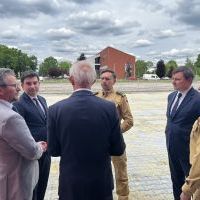 Wizyta wiceministra na placu budowy JRG w Bieruniu (2)