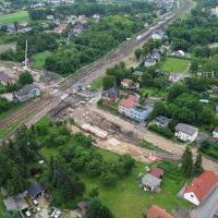 Budowa tunelu pod torami kolejowymi na ulicy Wawelskiej - 5 czerwca 2025 (4)