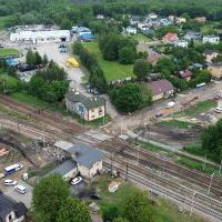 Budowa tunelu pod torami kolejowymi na ulicy Wawelskiej - 5 czerwca 2025 (10)