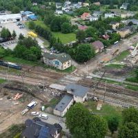Budowa tunelu pod torami kolejowymi na ulicy Wawelskiej - 5 czerwca 2025 (13)
