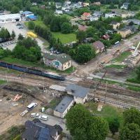 Budowa tunelu pod torami kolejowymi na ulicy Wawelskiej - 5 czerwca 2025 (1)