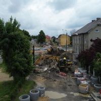 Budowa tunelu pod torami kolejowymi na ulicy Wawelskiej - 5 czerwca 2025 (2)
