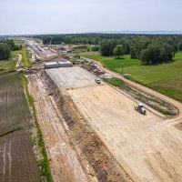 Budowa drogi S1 - Okolice Bijasowic i Zarzyny - 4 czerwca 2025 (1)