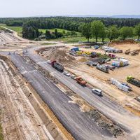 Budowa drogi S1 - Okolice Bijasowic i Zarzyny - 4 czerwca 2025 (7)