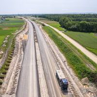 Budowa drogi S1 - Okolice Bijasowic i Zarzyny - 4 czerwca 2025 (1)