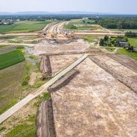 Budowa drogi S1 - Okolice Bijasowic i Zarzyny - 4 czerwca 2025 (2)