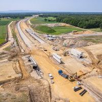 Budowa drogi S1 - Okolice Bijasowic i Zarzyny - 4 czerwca 2025 (4)