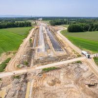 Budowa drogi S1 - Okolice Bijasowic i Zarzyny - 4 czerwca 2025 (11)