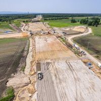 Budowa drogi S1 - Okolice Bijasowic i Zarzyny - 4 czerwca 2025 (16)