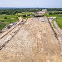 Budowa drogi S1 - Okolice Bijasowic i Zarzyny - 4 czerwca 2025 (19)