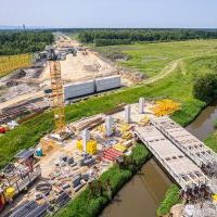 Budowa drogi S1 - Okolice Bijasowic i Zarzyny - 4 czerwca 2025 (1)